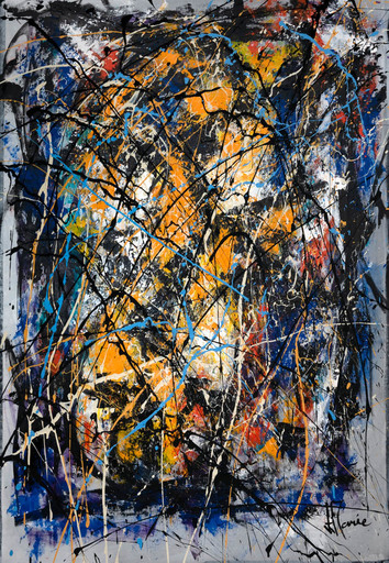 Jean-Jacques MARIE - Pittura - Abstraction lyrique série L013
