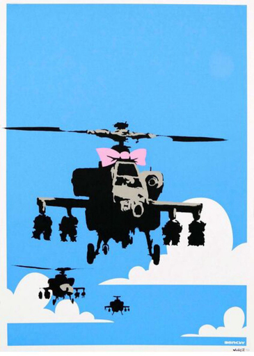 BANKSY - Print-Multiple - Happy Choppers