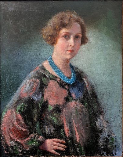 Olga Nikolaevna TRUBETSKAYA - Painting - "LA BELLE RUSSE"