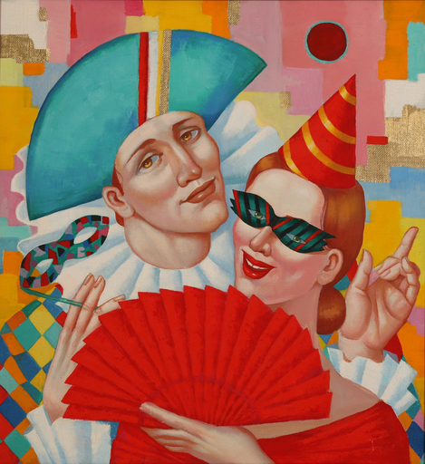 Valery SHUVALOVA - Gemälde - Carnival