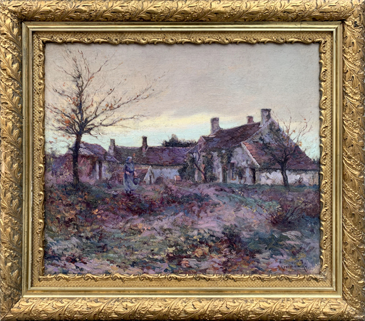 Michel KOROCHANSKY - Pintura - A farm