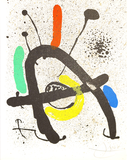 Joan MIRO - Estampe-Multiple - Cahiers d'ombres, plate 1