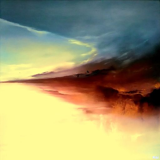 Jacques TRICHET - Pintura - Landscape 1