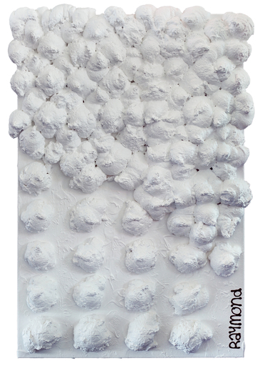 Raymond HOOGENDORP - Painting - White Rocks