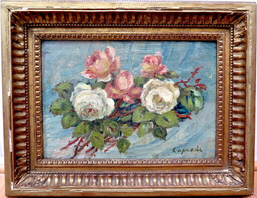ピエール・ラプラード - 绘画 - Bouquet de fleurs 