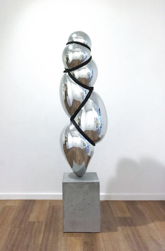 Stephan MARIENFELD - Sculpture-Volume - Blow Up II Aluminium "Geisha"