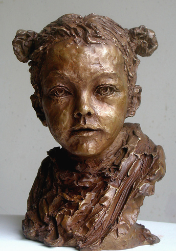 Nacéra KAINOU - Sculpture-Volume - La petite Sarah