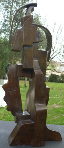 André ABRAM - Sculpture-Volume - Abstract