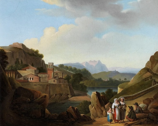 Louis Léopold BOILLY - Gemälde - Paysage