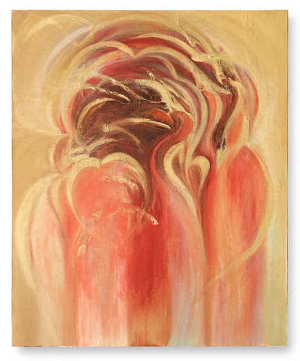 Mercedes APARICIO - Painting - L’amour du Coeur