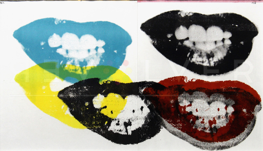 Andy WARHOL - Stampa-Multiplo - I Love Your Kiss Forever Forever (FS II.5)