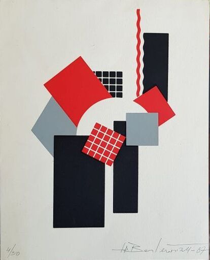 Henryk BERLEWI - Print-Multiple - Mechano - Faktura