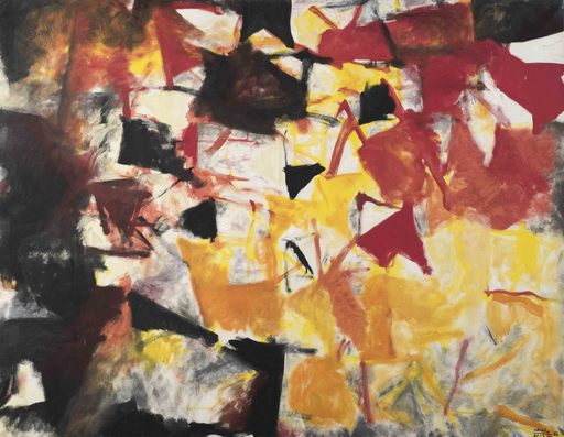 Avigdor ARIKHA - Peinture - Abstract composition