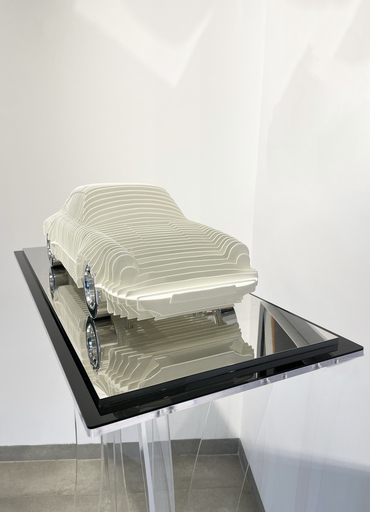Antoine DUFILHO - Skulptur Volumen - Porsche 911