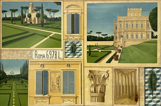 Eric PEYRET - Gemälde - Villa Doria Pamphili 03