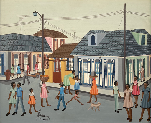 Yves ETIENNE - Painting - Cap Haïtien 