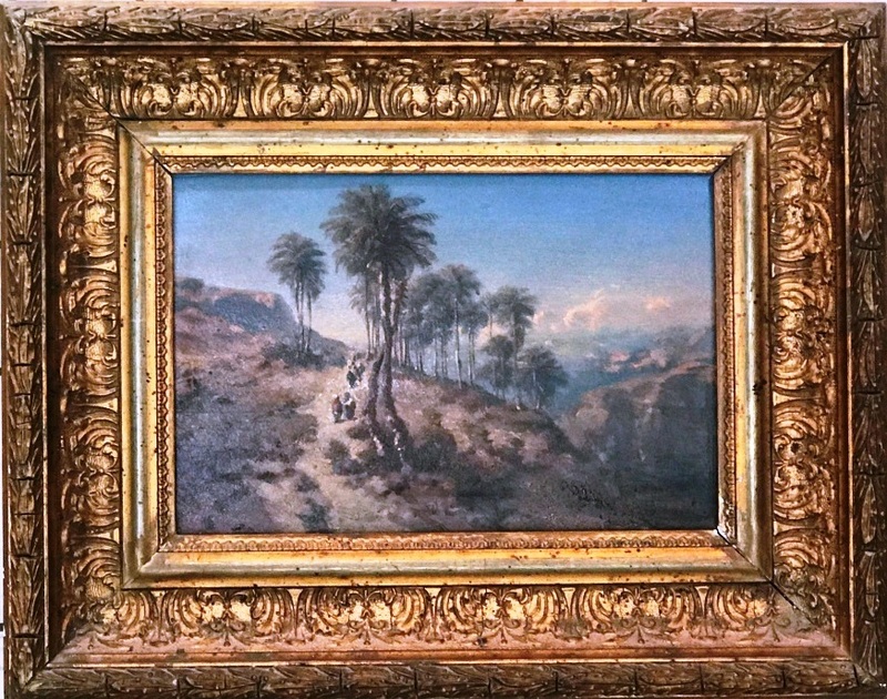 Félix ZIEM - Pittura - Paysage Orientaliste - Probablement en Egypte 