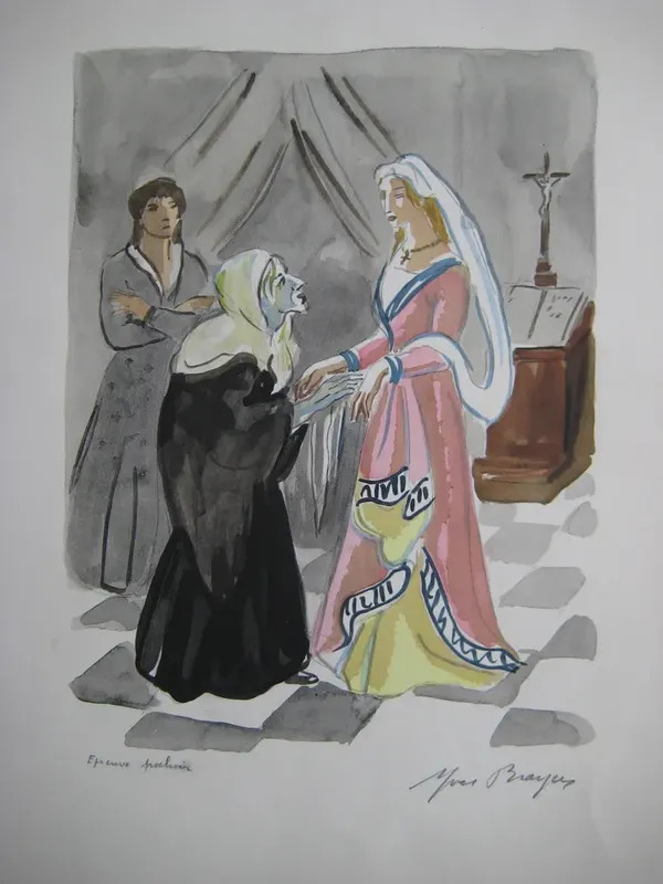 Epreuve Au Pochoir Signee Au Crayon Handsigned Stencil Proof