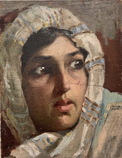 Domenico MORELLI - Peinture - SENZA TITOLO