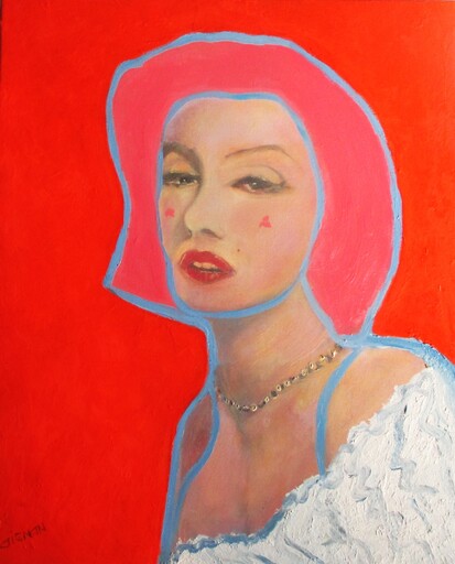 Didier DOIGNON - Painting - Marilyn