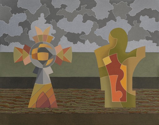 Enrique RODRIGUEZ GARCIA - Painting - El aire y el olvido