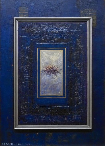 Franz Josef SCHÄFFLER - Pintura - Lotusblüte