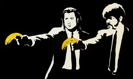 BANKSY - Stampa-Multiplo - Pulp Fiction