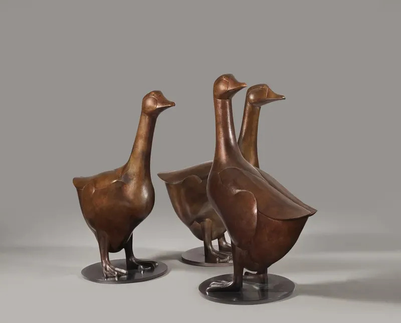 Les trois Oies de Sarlat, 1991 | François-Xavier LALANNE ...