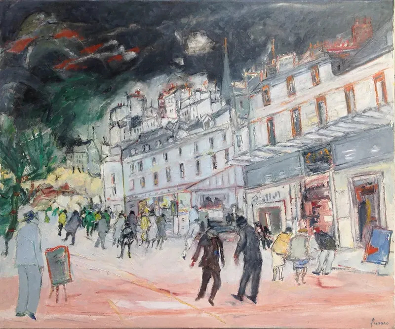 Boulevard de Paris by Jean FUSARO buy art online artprice