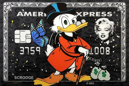 JOZZA - Peinture - Scrooge McDuck!