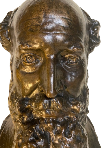 Paul DE VIGNE - Skulptur Volumen - Buste de John Waterloo Wilson