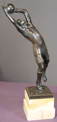 Adolf WAGNER - Escultura - Goal-Keeper