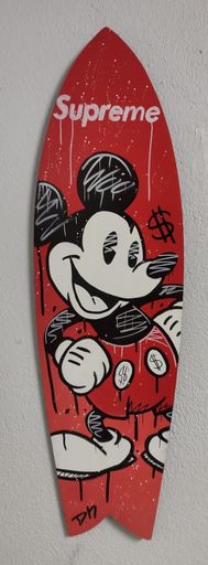 DN - Pintura - Planche de Surf Mickey Supreme