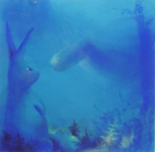 Lisa YUSKAVAGE - Dessin-Aquarelle - Blue Bunny