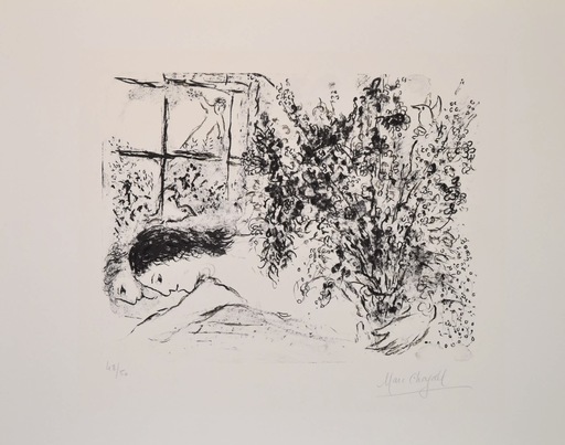 Marc CHAGALL - Print-Multiple - By the window - M624