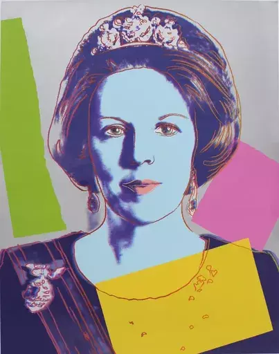 安迪·沃霍尔 - 版画 - Queen Beatrix (Royal Edition) (FS II.340A)