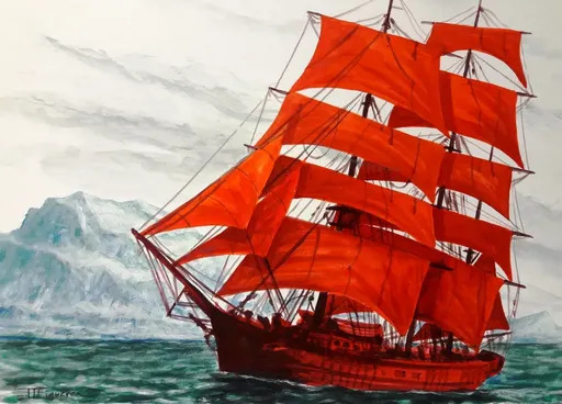 Julio FIGUEROA BELTRAN - Peinture - Study for the Art Shipment