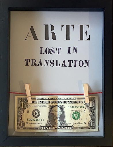 Sergio VANNI - Gemälde - ARTE – LOST IN TRANSLATION