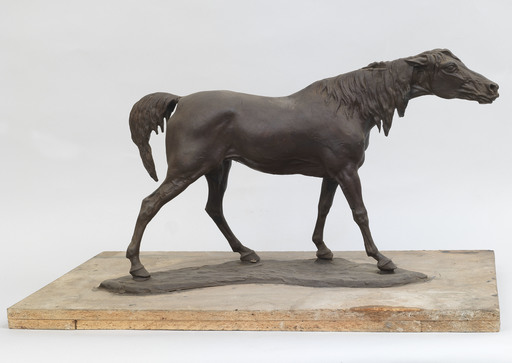 Harry JACKSON - Sculpture-Volume - Studi di cavalli in cera