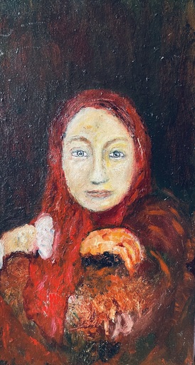 Elodie HURE - Painting - L'étreinte - Elodie Huré