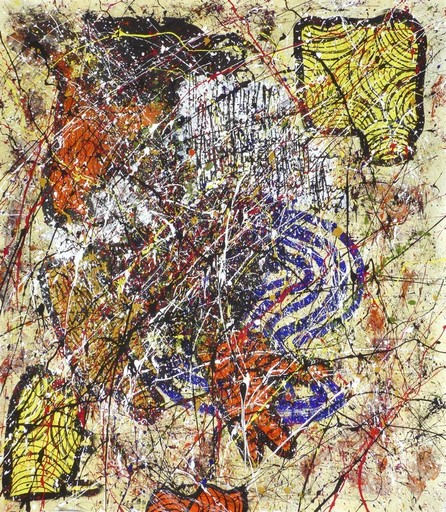 Jean-Jacques MARIE - Gemälde - Abstraction lyrique série B019