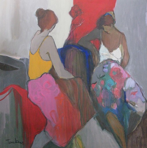 Isaac TARKAY - Painting - *Seated Women