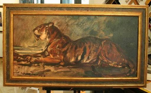 Hans Jörg WAGNER - Peinture - Tiger