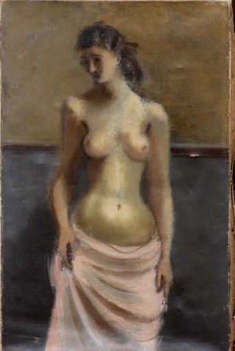 Nicolas WACKER - Gemälde - FEMME NUE