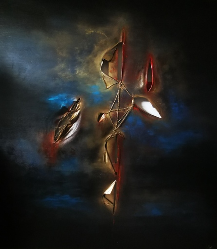 Elodie DOLLAT - Gemälde - Khostangel V
