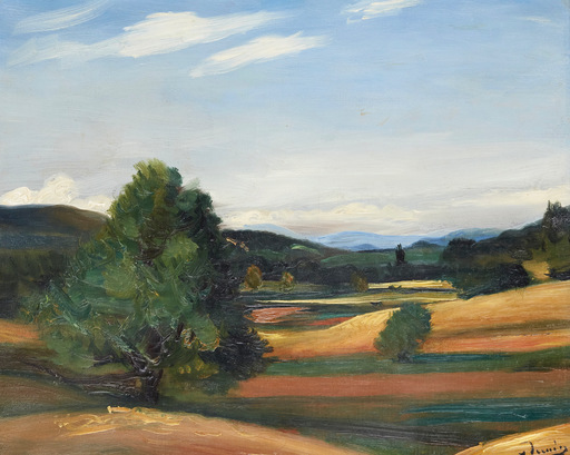 André DERAIN - Painting - Paysage de Provence