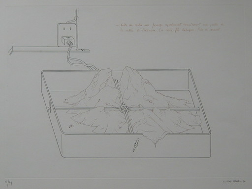 ジェラール・ティトゥス - 版画 - GRAVURE 1970 SIGNÉE AU CRAYON NUM/99 HANDSIGNED NUMB ETCHING