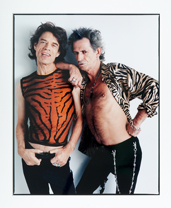 Mark SELIGER - Photography - Mick Jagger + Keith Richards (Rolling Stones), Oklahoma City
