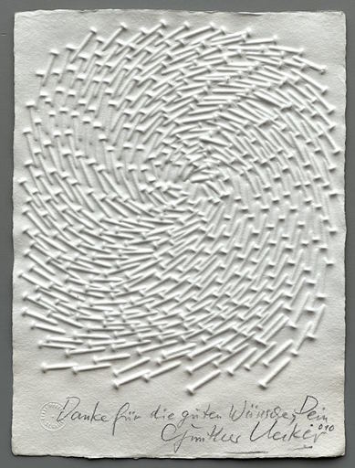 Günther UECKER - Print-Multiple - Spirale