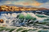 Diana MALIVANI - Painting - The Sea. Cyprus